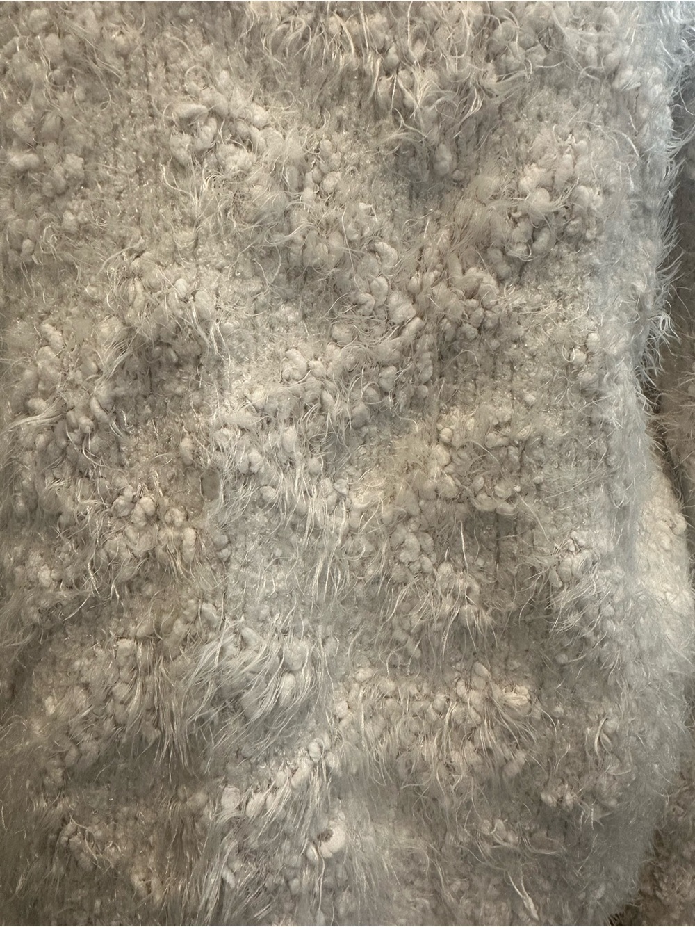 Zara Cream Fuzzy Turtleneck Sweater - Picture 4 of 4